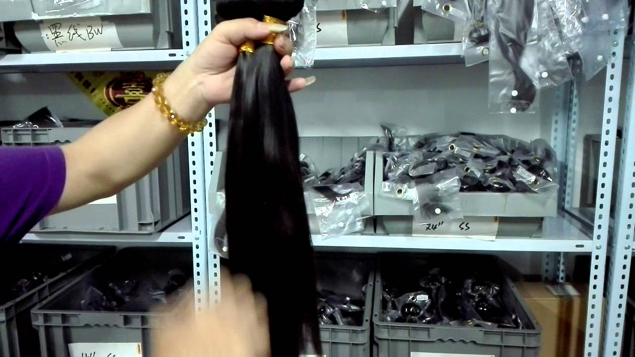 Straight Virgin Hair  Unprocessed Human Hair  Bundles Weave