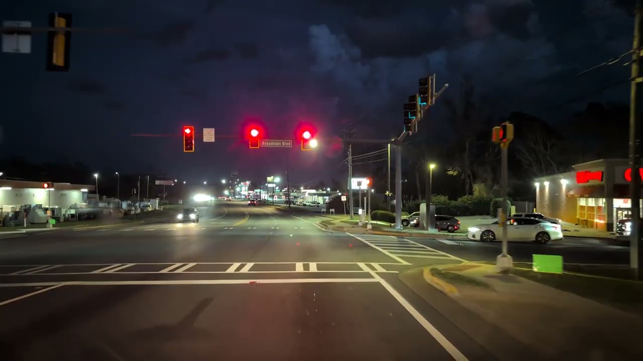 US Hwy 1N Mar 6th 2026 #roadtrip #travelvlog #travel #scenicbackroads #nightdrive 