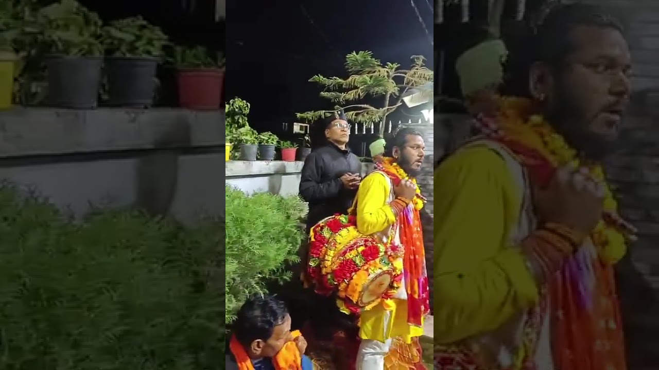 रात्रि विश्राम के लिए पहुंचीं नवादा मां चंडिका जिलासु देवरा यात्रा 