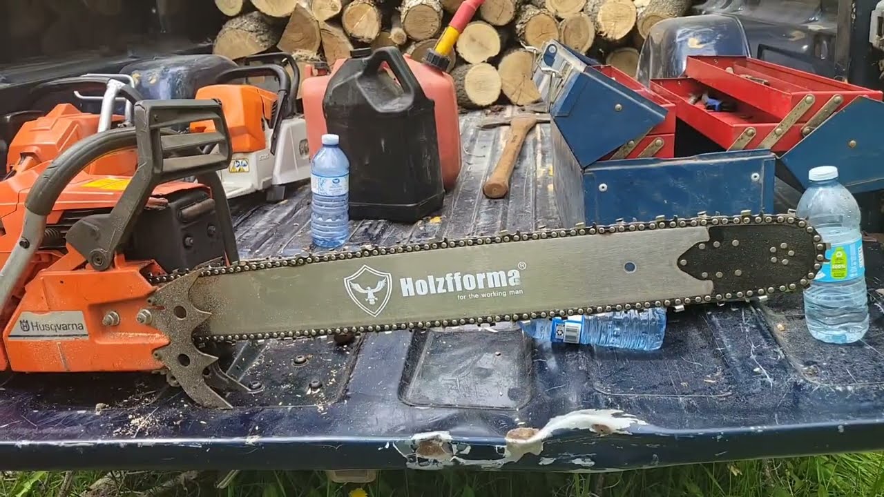 Are Holzfforma bars any good? Splitting wood with a  Buckin special!!!