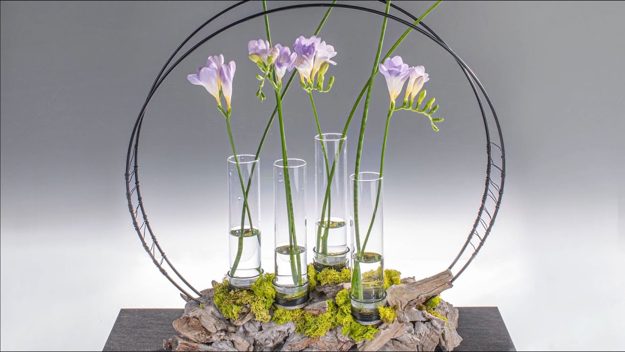 DIY Floristik-Gesteck im Kreis | Anleitung