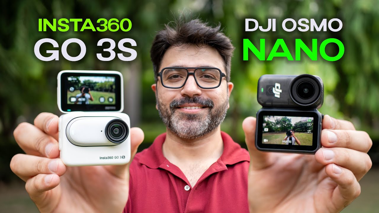 DJI Osmo Nano vs Insta360 GO 3S | Best Vlogging Camera?