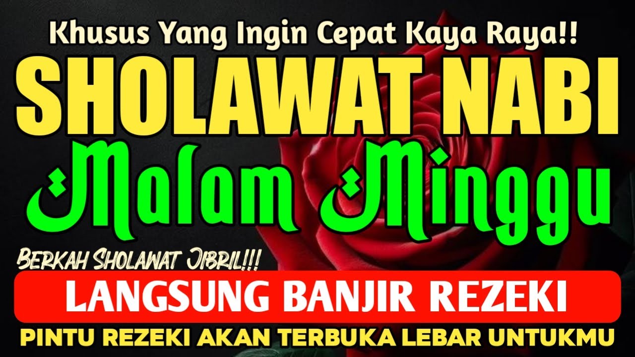 SHOLAWAT JIBRIL PENARIK REZEKI PALING MUSTAJAB, SHOLAWAT NABI PALING MERDU, Buktikan !
