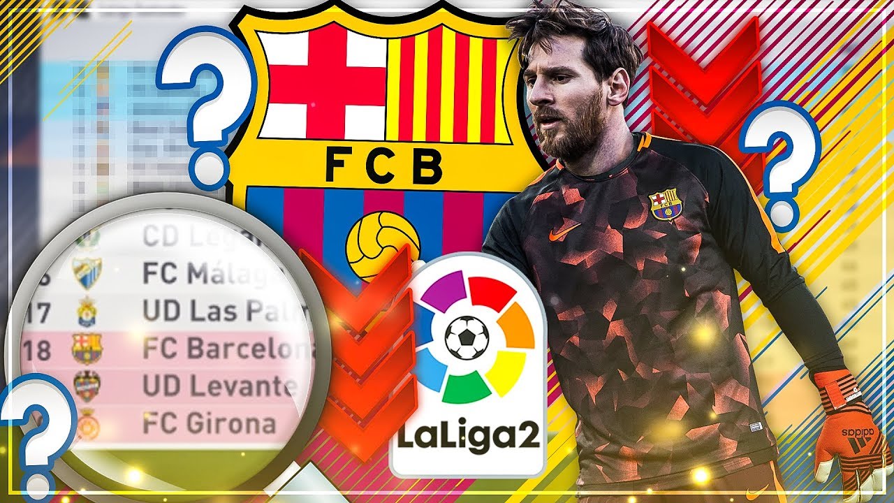 MIT DEM FC BARCELONA ABSTEIGEN OHNE ENTLASSEN ZU WERDEN!?? ⬇️🔥🧐 - FIFA 18 Experiment