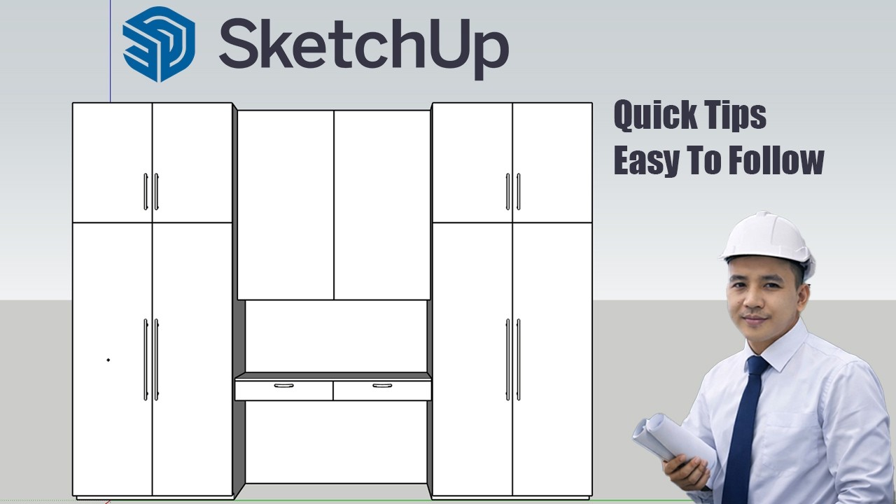 All-in-One Wardrobe with TV Stand & Work Desk | Smart Bedroom Furniture