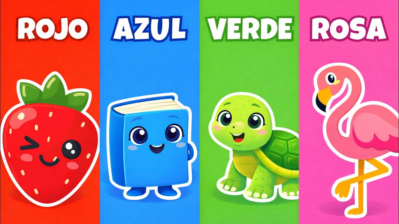 Aprende los Colores Jugando 🎨🌈 | Video Educativo para Niños