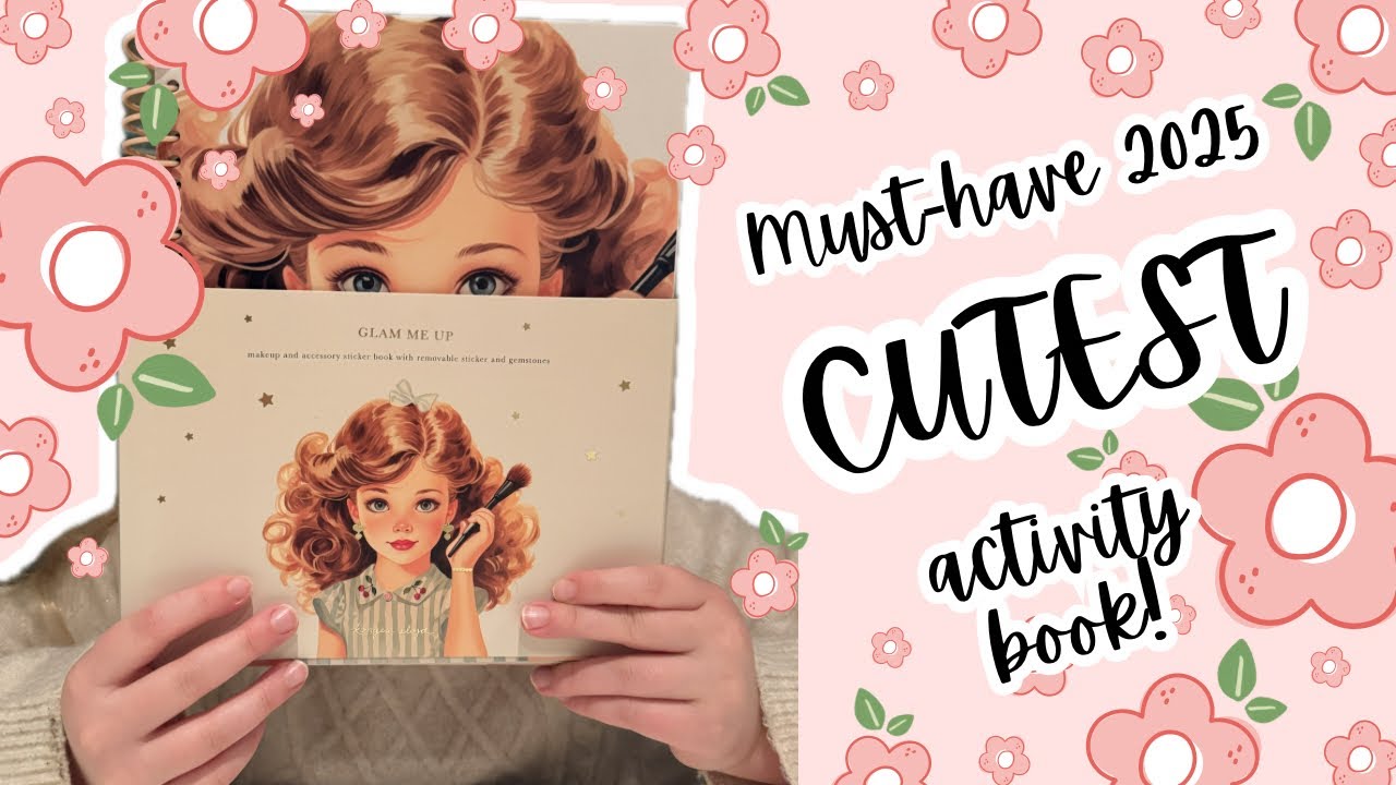 COSY Saturday 🩷 Glam sticker book: Konges Sløjd