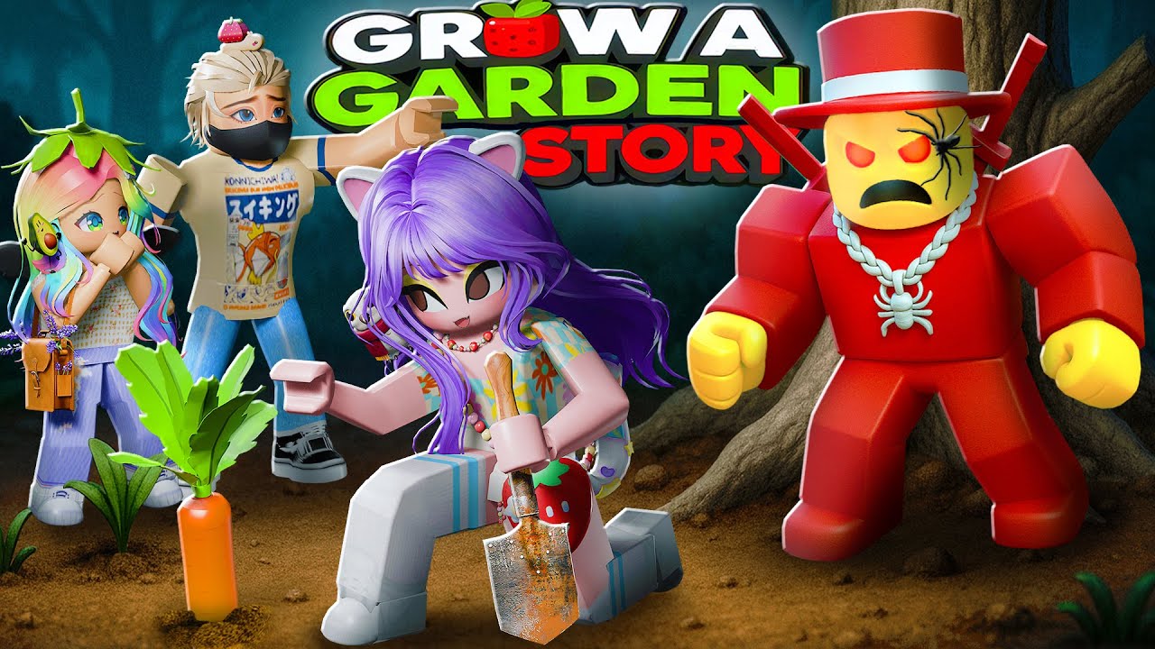 КЛАССИЧЕСКАЯ ИСТОРИЯ ОГОРОДА! Roblox Grow A Garden Story