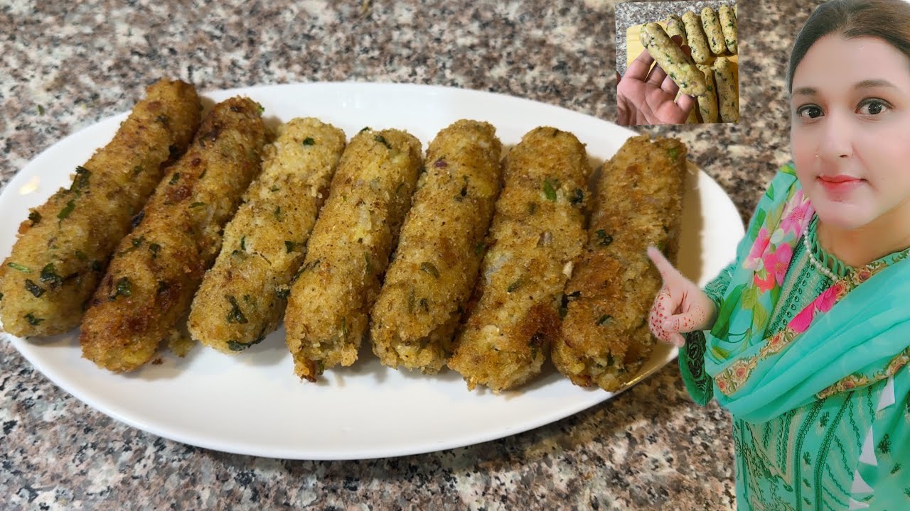 2 Minute Snacks Recipe | Don’t Waste Leftover Rice | Crispy Snacks Recipe | Rice Aloo Nashta Recipe 