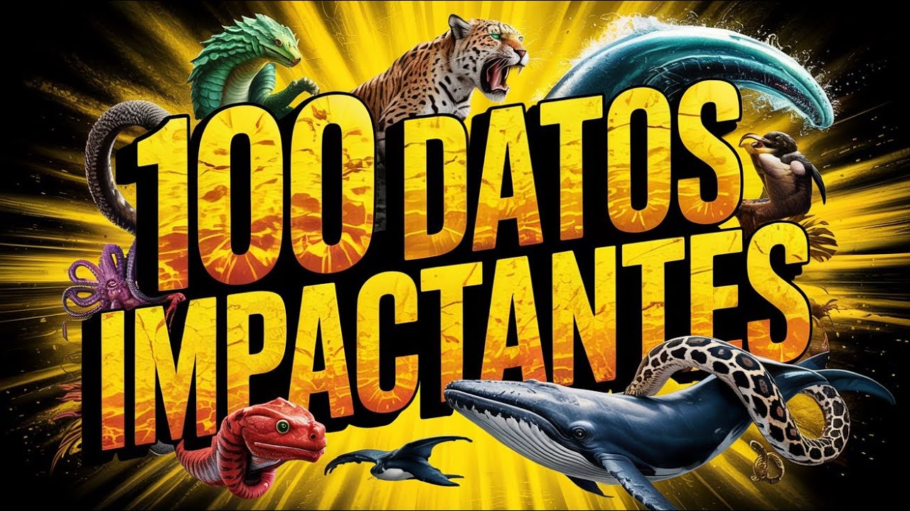 100 Curiosidades de Animales que NO TE ENSEÑAN en la Escuela