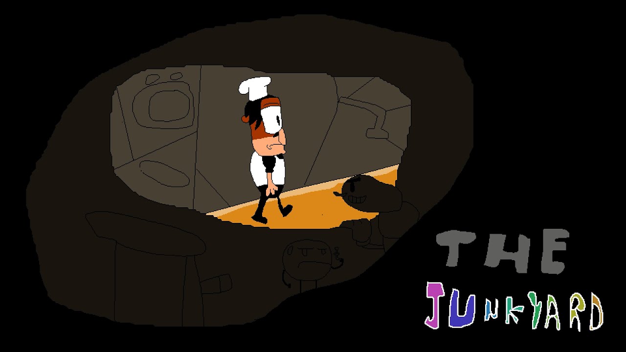 Pizza Tower CATWEBS - The Junkyard