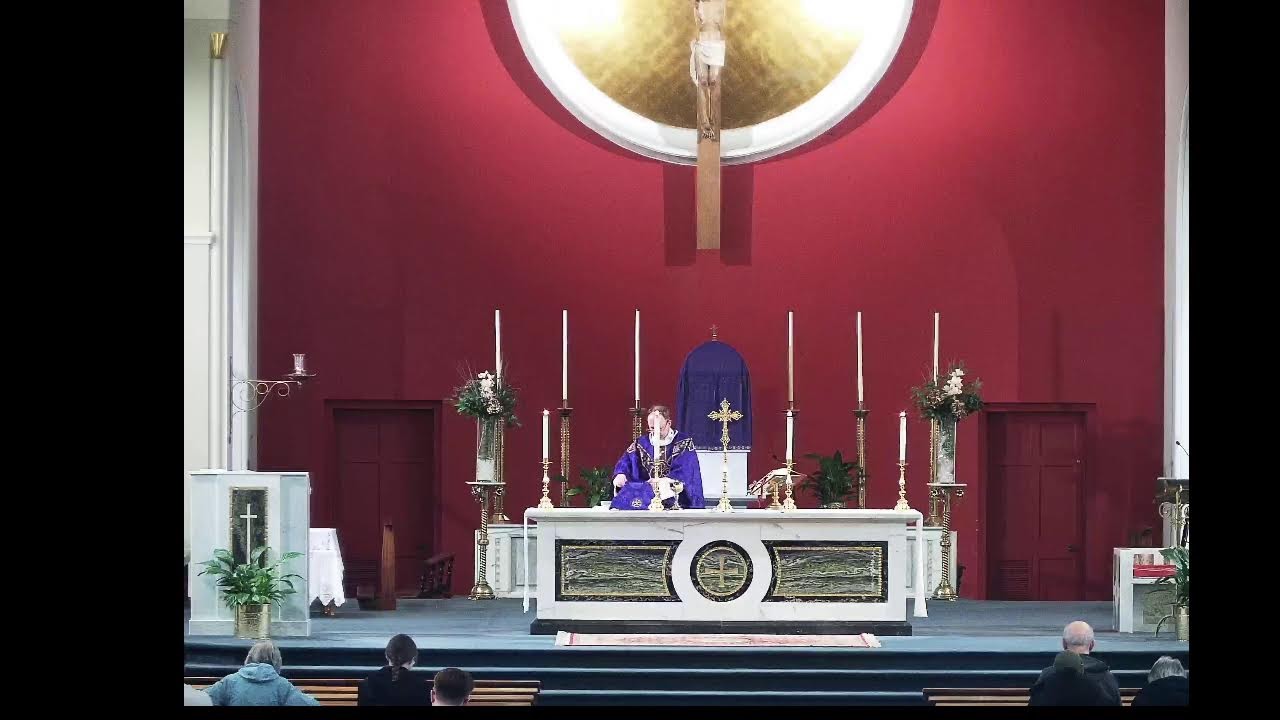 12 noon Mass, Fri 20 February 2026, Friday After Ash Wednesday