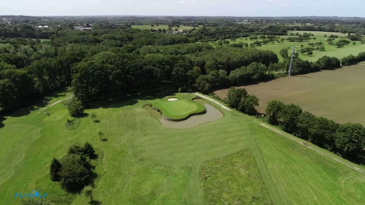 Golf Tréméreuc vues aériennes - Bretagne - Côtes d'Armor - Saint-Malo