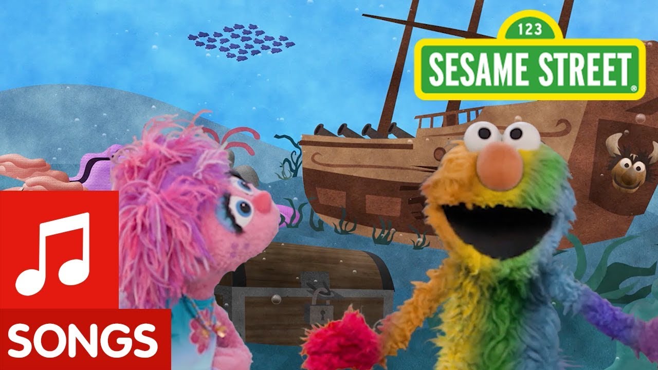 Sesame Street: Find Rainbow with Elmo and Abby! | I Spy Color Song #5