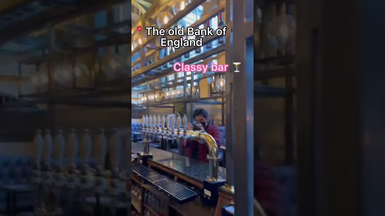 Three most unique themed bars in London 🍻#shorts #travel #london #bars