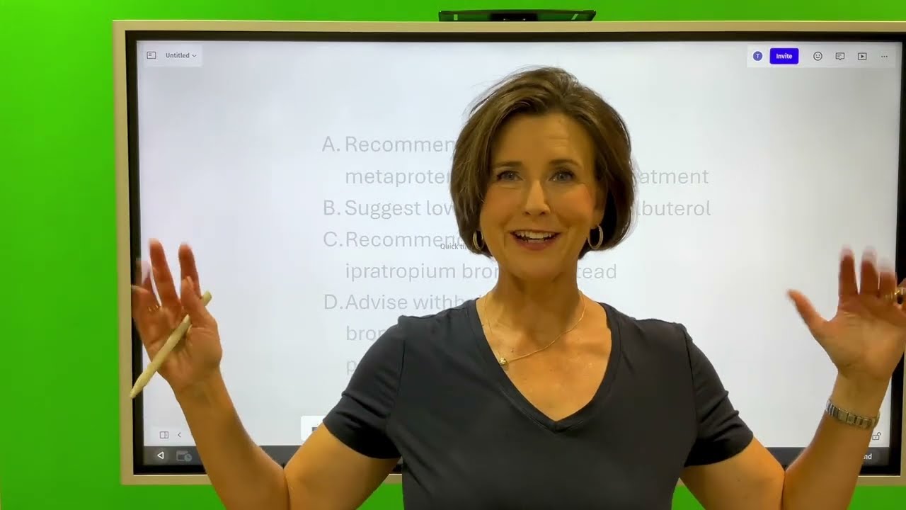 What If the Best Answer Isn&rsquo;t There?  NBRC TMC Test-Taking Strategy with Albuterol Side Effects