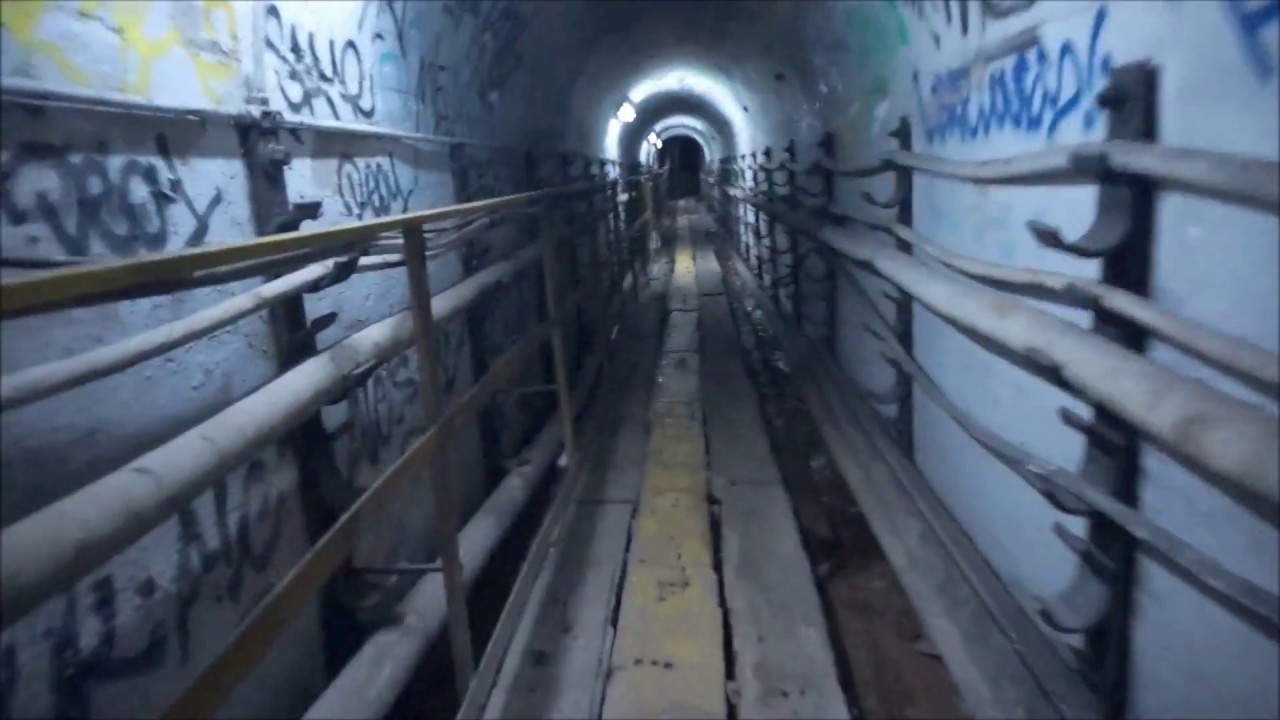 exploracion tunel a Puerto Madero y conexiones con Subte A - pasadizos y escaleras