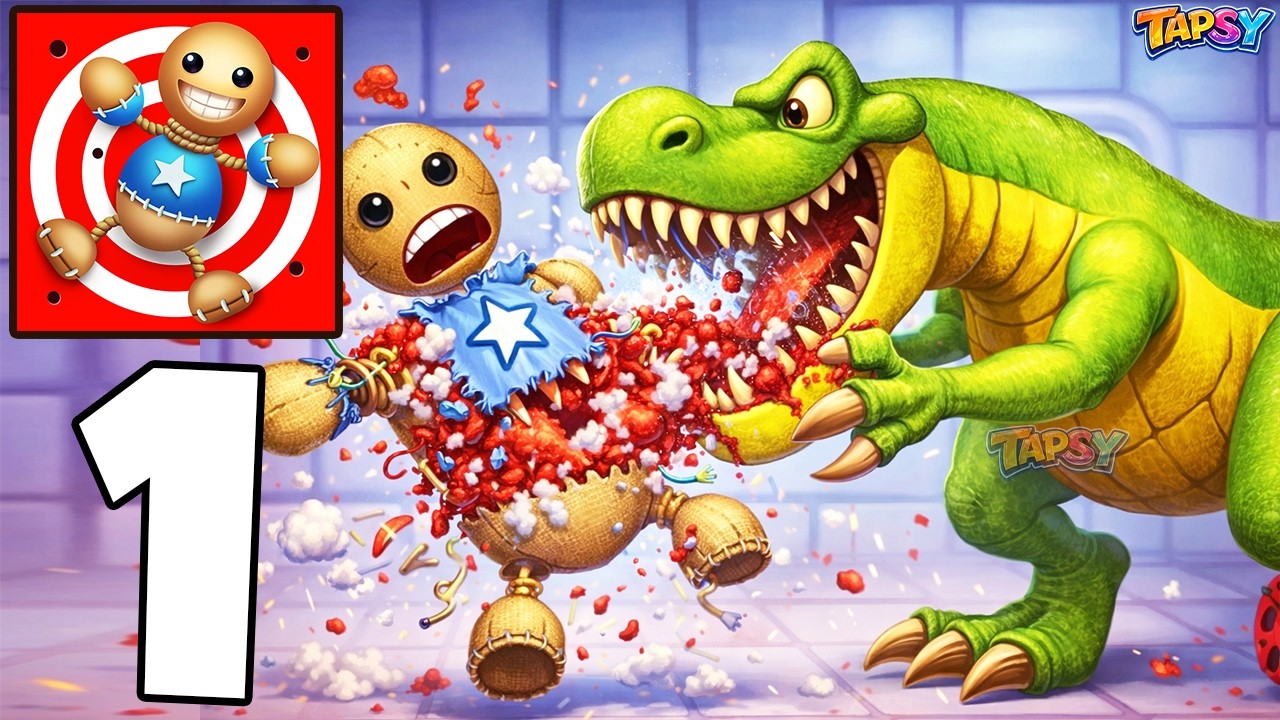 🎯Kick The Buddy Gameplay Walkthrough Part 1 - Destroy The Buddy (Android,iOS)