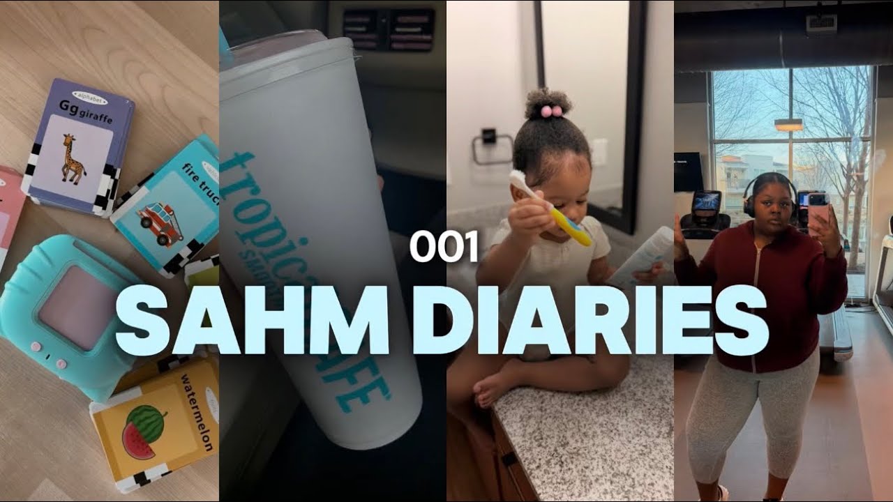 Realistic Morning Routine as a 25 Year Old Stay at Home Mom | SAHM Diaries Ep 1