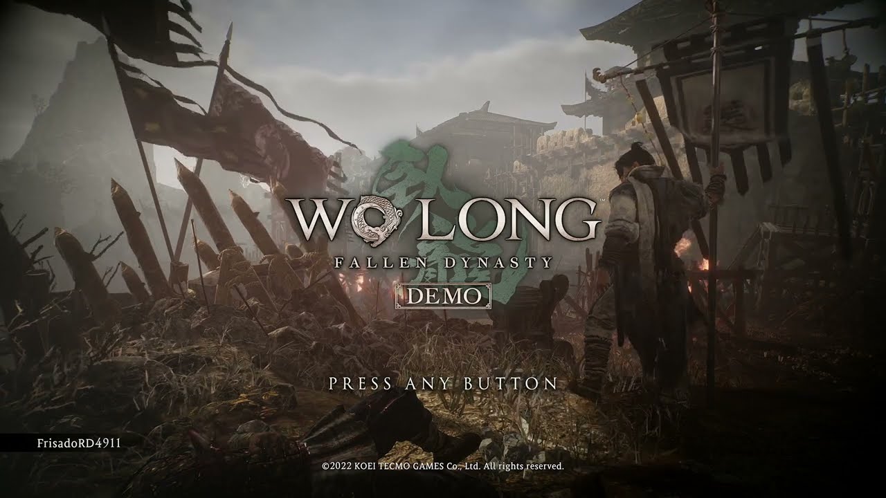 Wo Long Fallen Dynasty : Title Screen Music