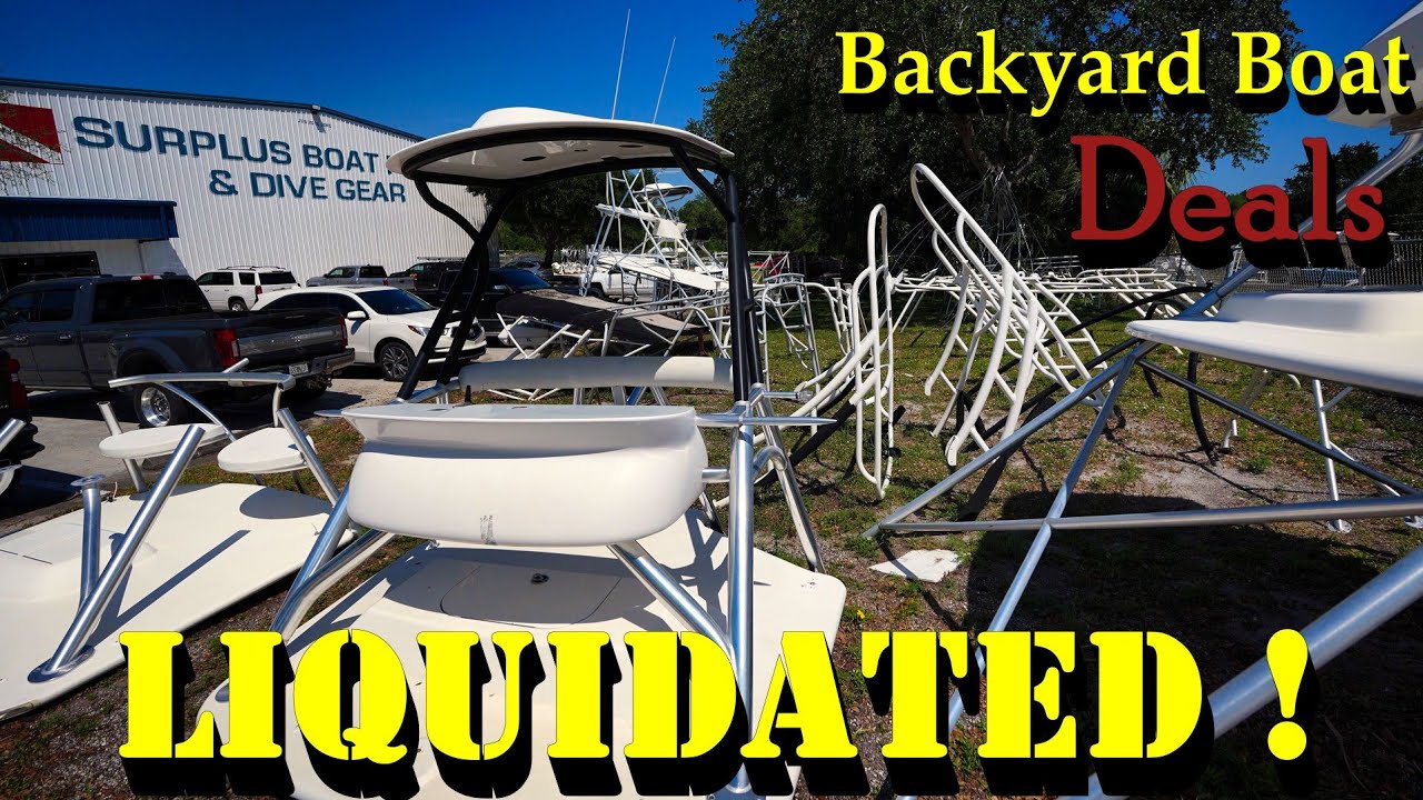 A Boat Flippers Dream Store ! Liquidators of Over a Million New and Used Boat Parts.(BBD)