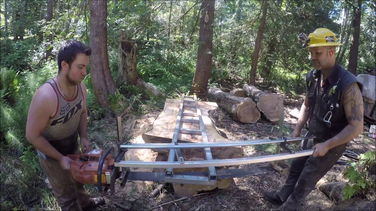 HUSKY 394, 50'' BAR ALASKAN MILLING BIG MAPLE