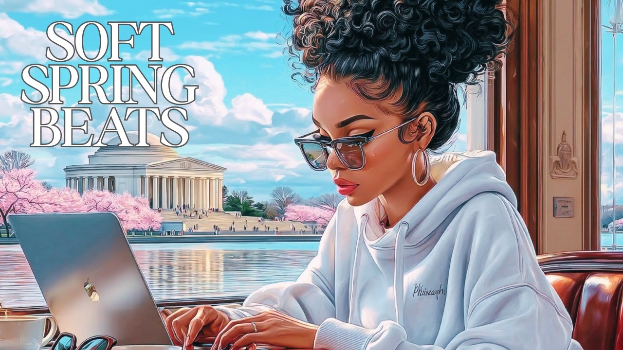 Soft Spring Beats | Gentle Spring Work Atmosphere