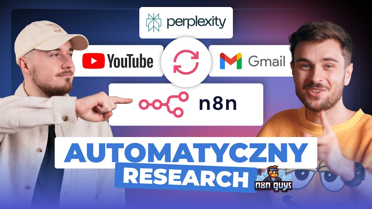 Ten Agent AI, kt&oacute;ry robi research ZA MNIE (n8n + Perplexity)
