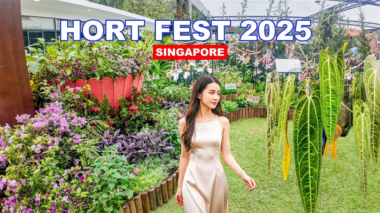 🌿 Hort Fest 2025 | Singapore Plant Lovers Paradise | Celebrating 20 Years of Community in Bloom🇸🇬🌸🌼🌻