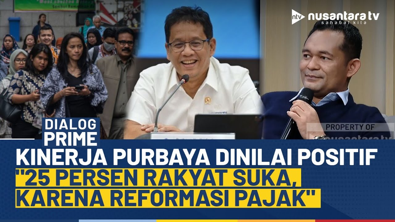 Kinerja Purbaya, Boni Hargens: 25 Persen Rakyat Suka Purbaya Karena Reformasi Pajak | DIALOG PRIME