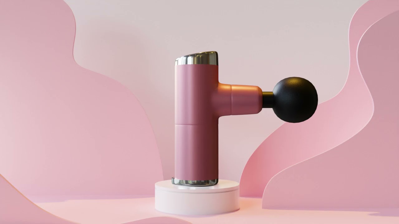massage gun animation