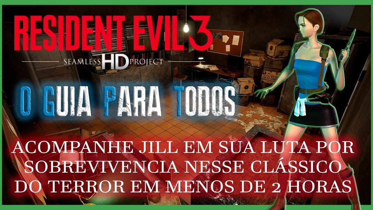 Resident Evil 3 - O Guia para todos - Hard - Todos os Nemesis derrotados.