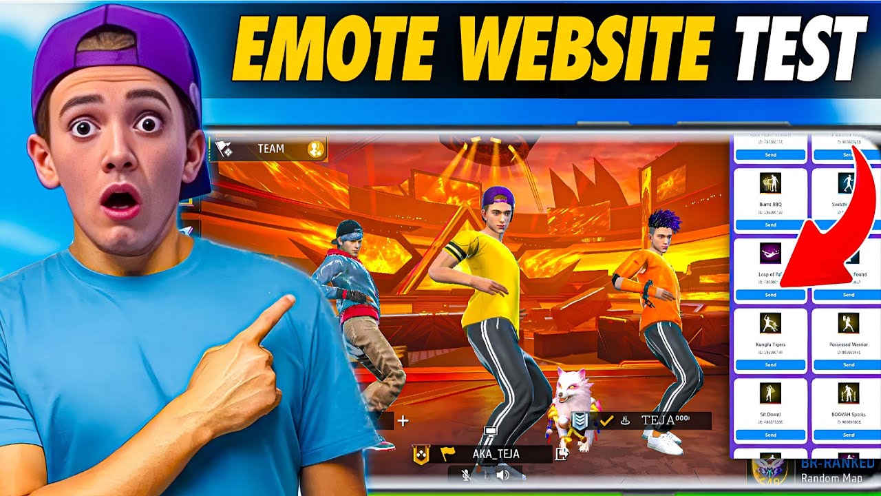 Reality Of Emote Website 😲 B25 Cheat Test 🔥 Nalla Free Fire
