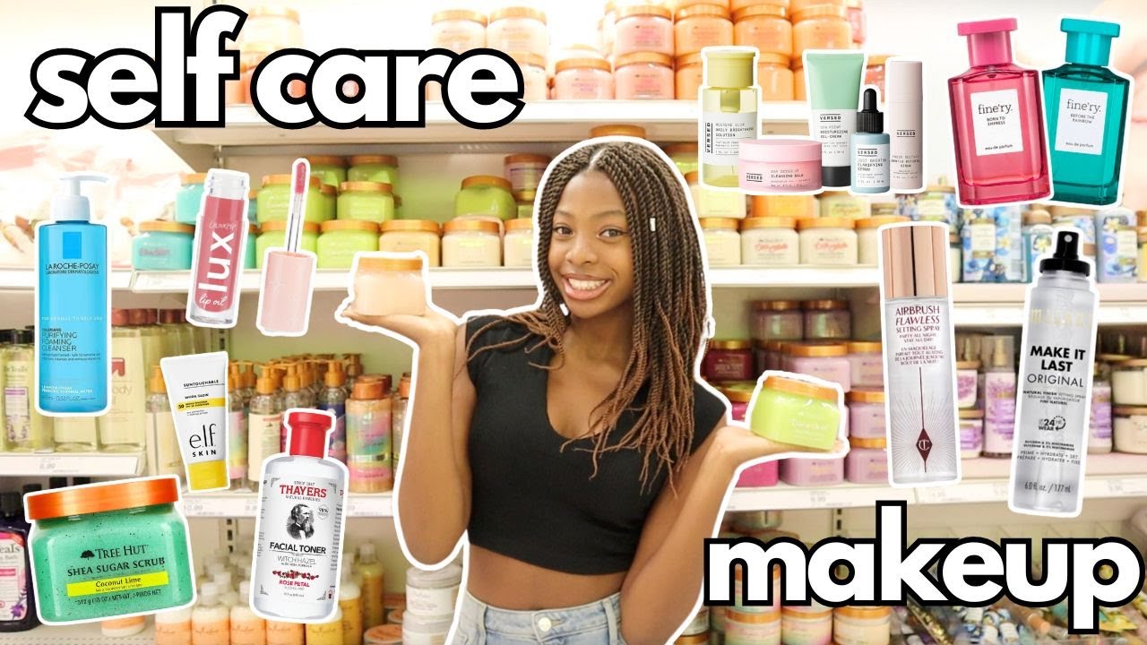let's go self care + makeup shopping at Target! Charlotte Tilbury and Tarte dupe!