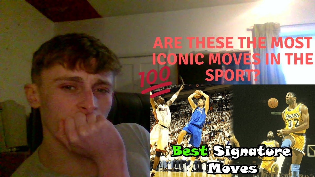 British Guy reacts to Basketball - 10 Greatest Signature Moves In NBA History!