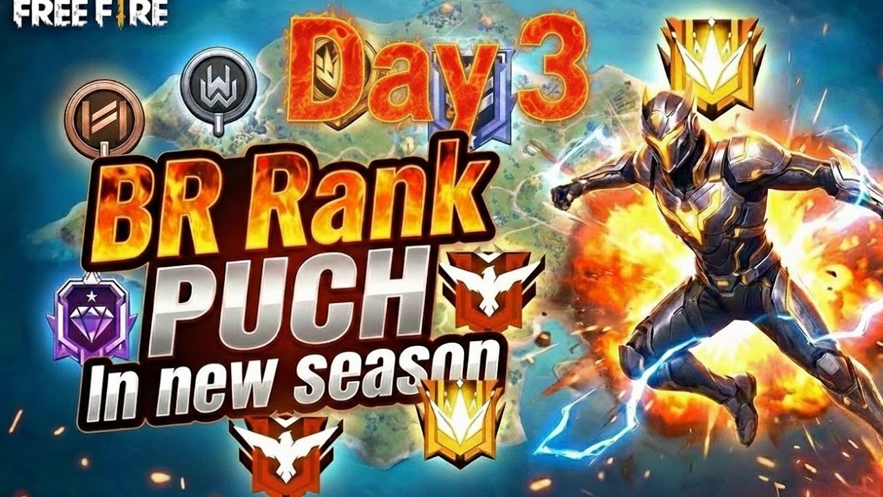 BR Rank PUCH Day 3(Tayyab Gaming  is live!)