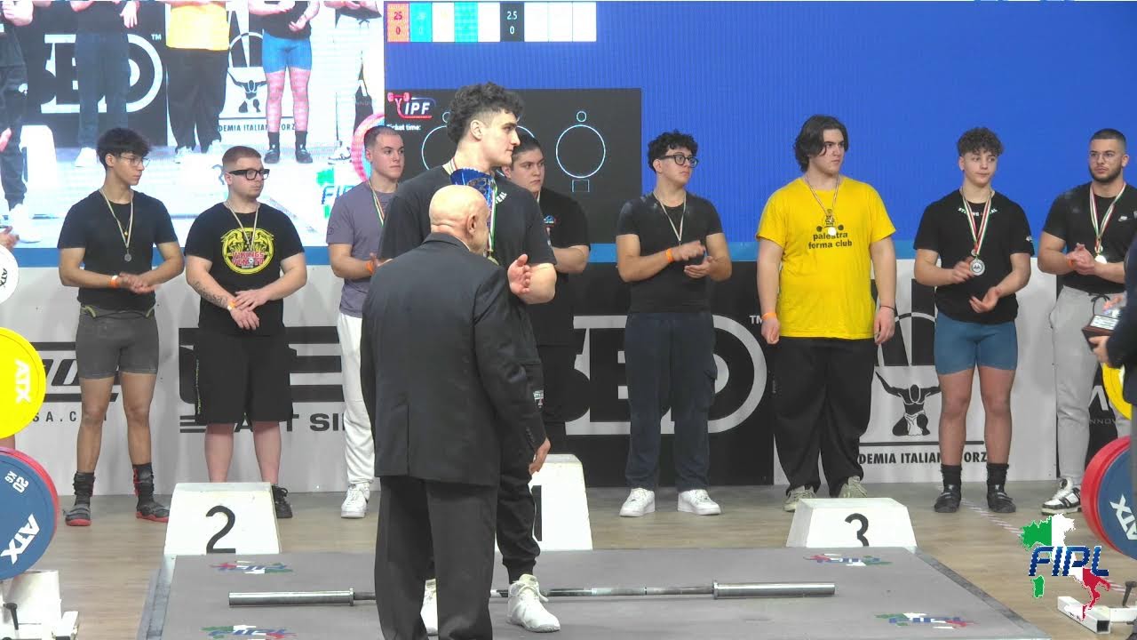 5° CAMPIONATO ITALIANO DI POWERLIFTING CLASSIC SUB JUNIOR - Cat. -83,-93,-105,-120,+120 kg.