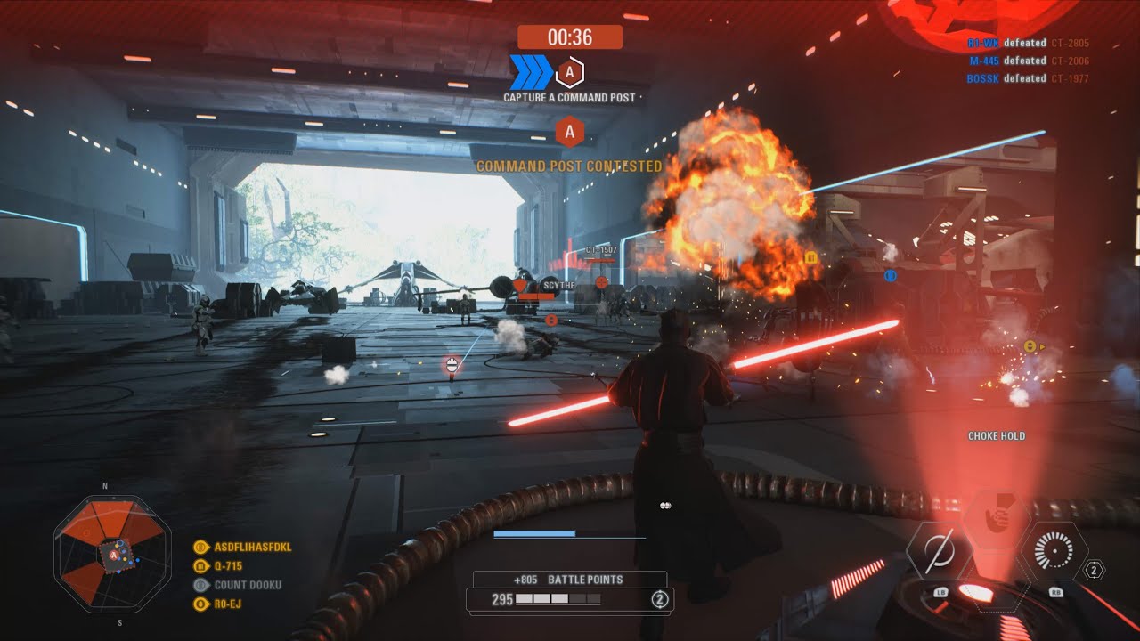 [4K60] Star Wars Battlefront II Capture a command post. RTX 4090 Max Graphics