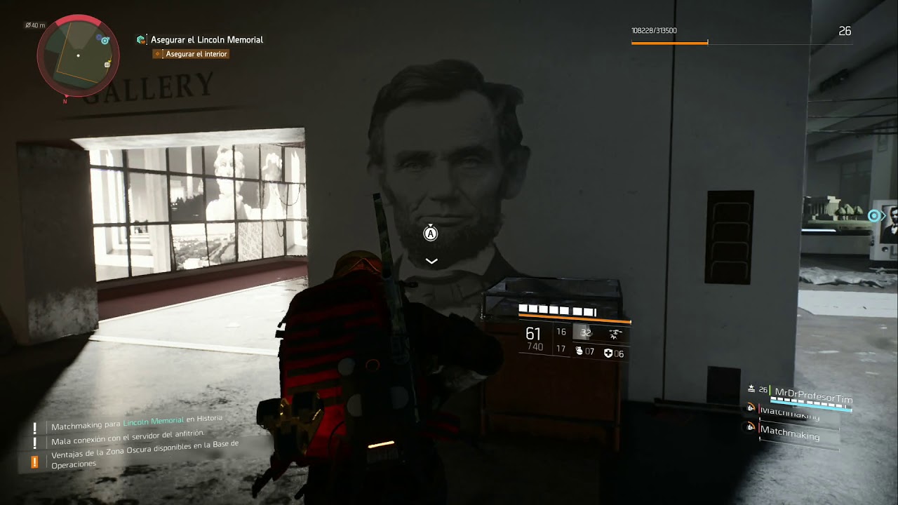 The Division 2- Lincoln Memorial (mision principal) mision del campus
