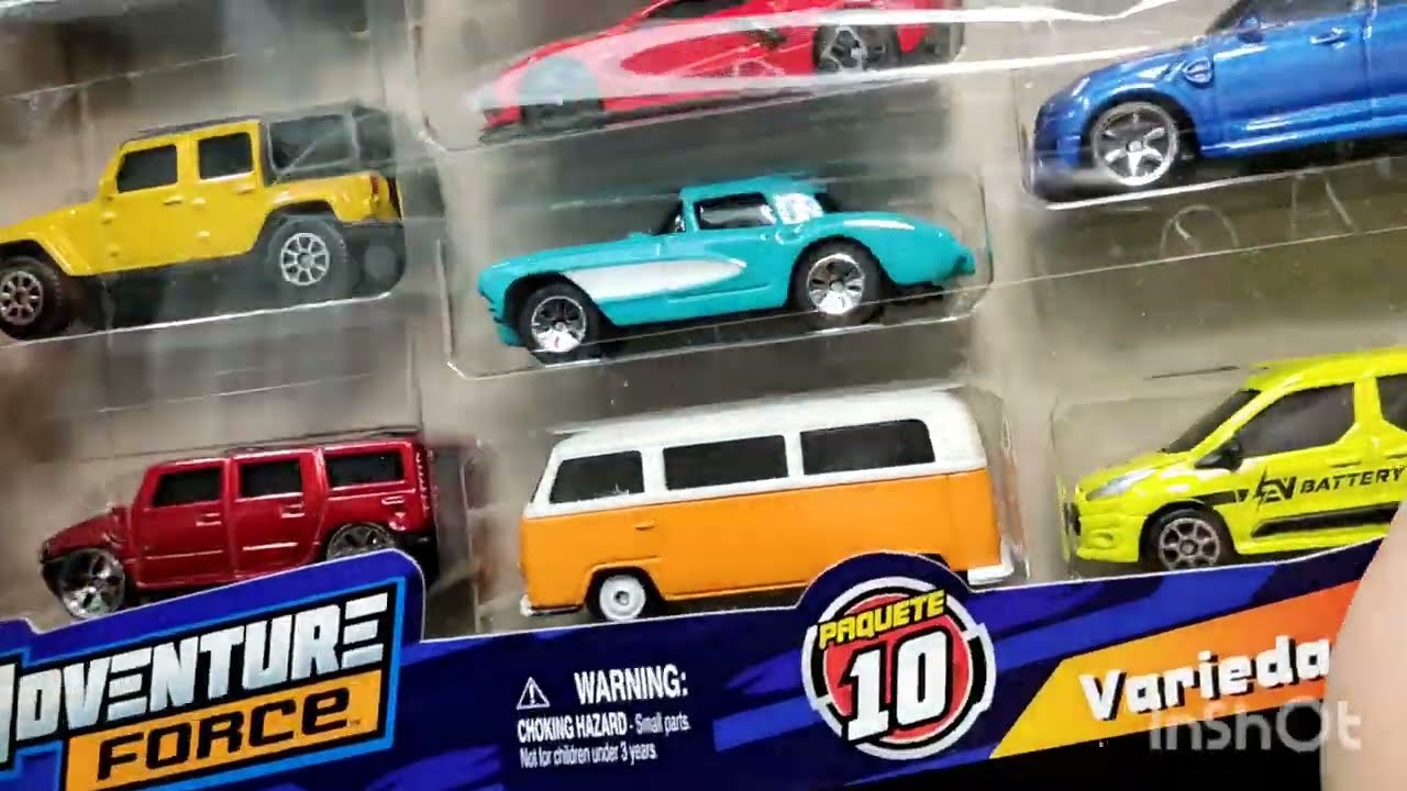 super paquete de 10 carritos maisto en remate