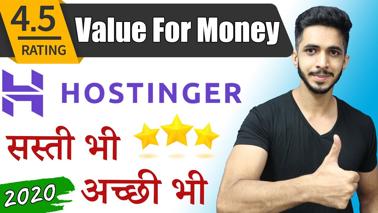Best Affordable & Fast Web Hosting in India 🔥(2020) - Ft. Hostinger
