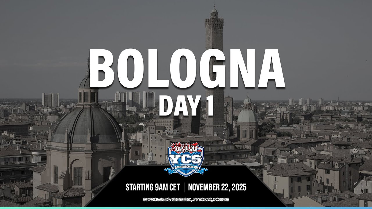 Livestream | Yu-Gi-Oh! Championship Series Bologna 2025 – Day 1