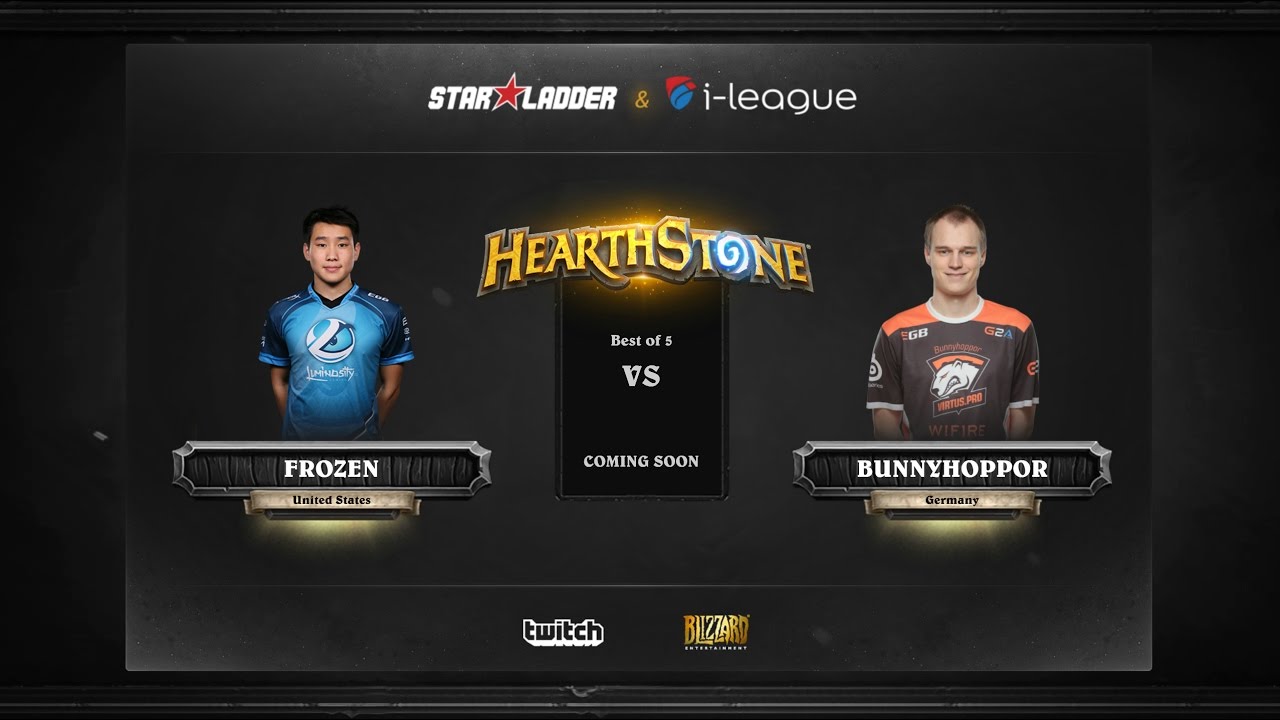 [RU] Fr0zen vs BunnyHoppor | SL i-League Hearthstone StarSeries Season 3 (13.05.2017)