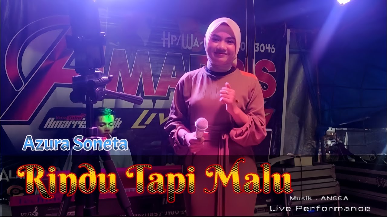 COVER ORGEN TUNGGAL| RINDU TAPI MALU|VOC AZURA SONETA|ARR ANGGA