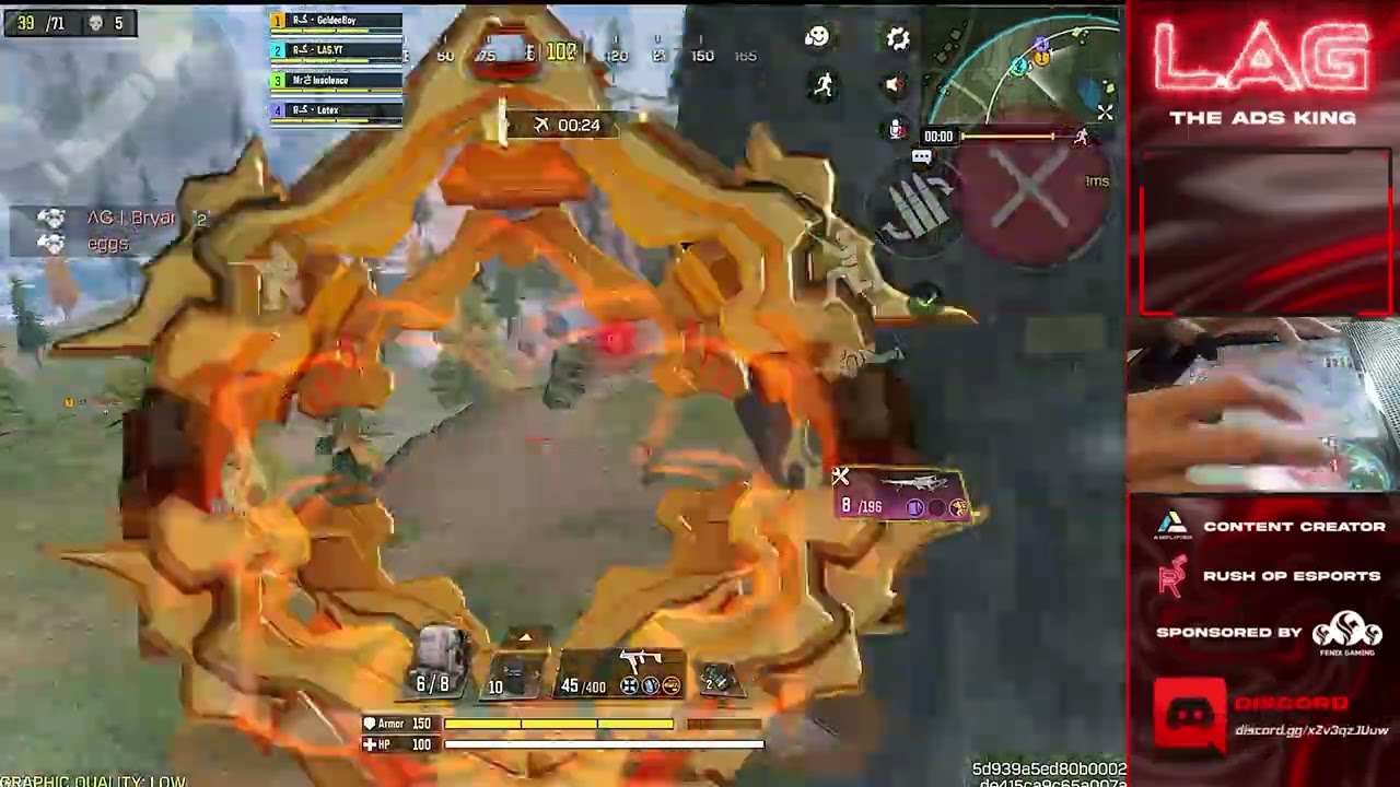 lag lotex Insolence golden FULL TOURNAMENT GAMEPLAY DREAM TEAM #codmobile
