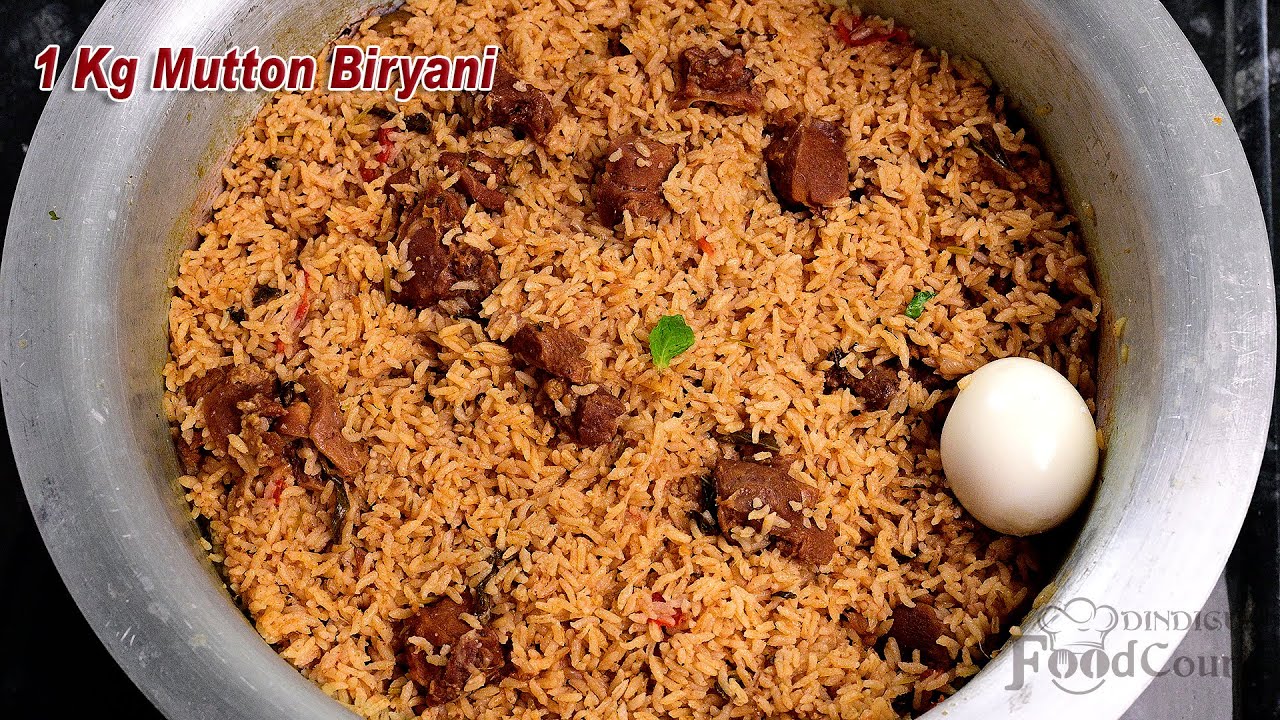 1 Kg Mutton Biryani Recipe/ Mutton Biryani/ Biryani Recipes