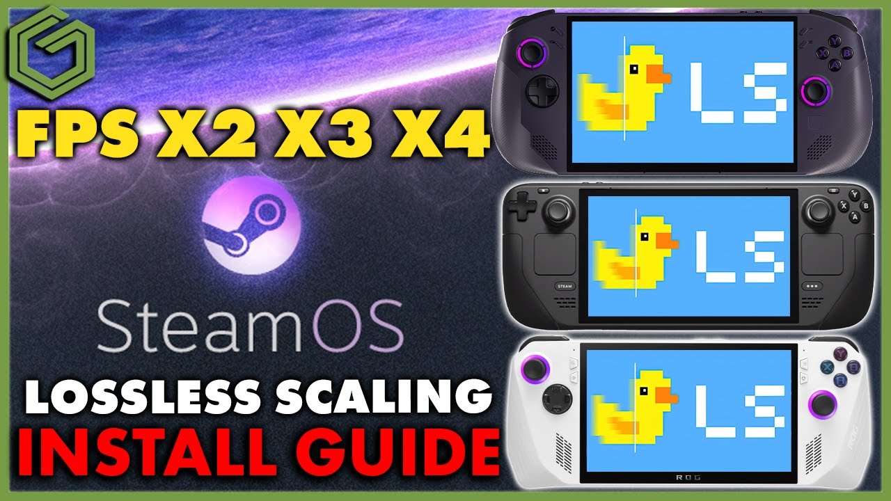 Как установить Lossless Scaling на любое устройство SteamOS