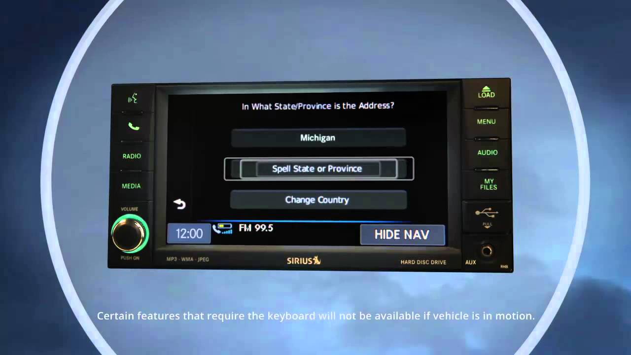Uconnect 430/430N | Navigation