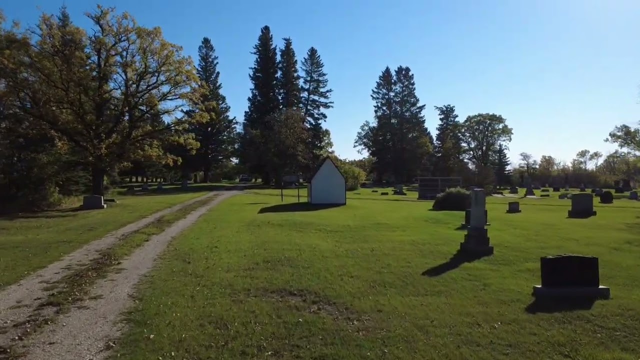 DRONE Rossburn cemetery