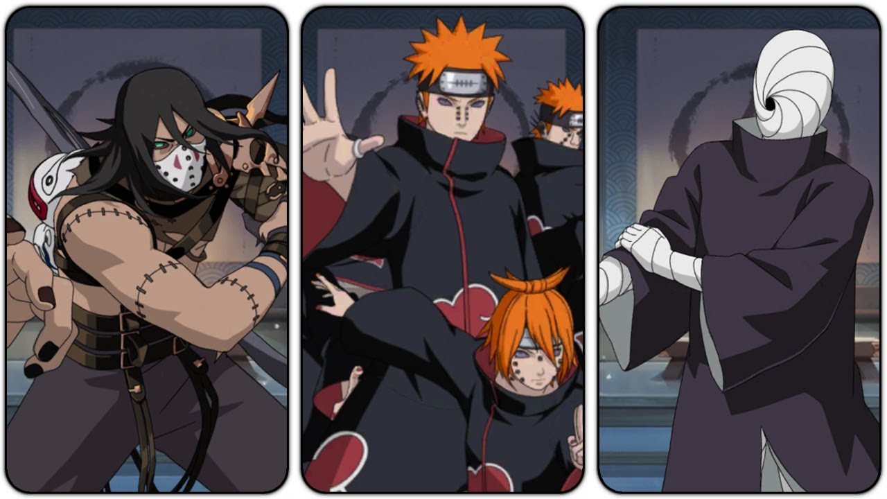 Naruto Online Mobile - Pain Six Paths,Kakuzu Halloween,Spira Zetsu War Gameplay